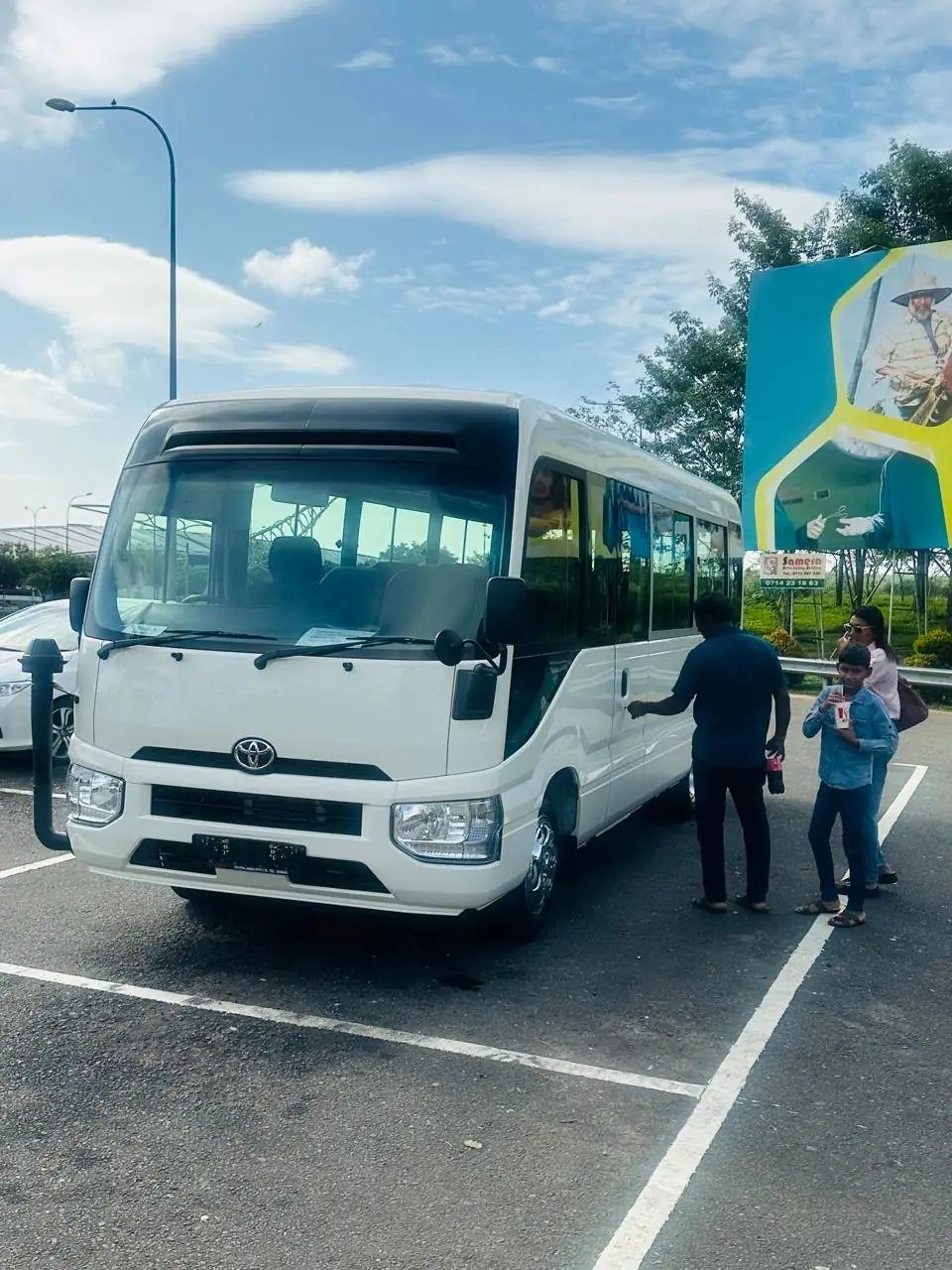 Sanu Tours coach bus for larger group journeys